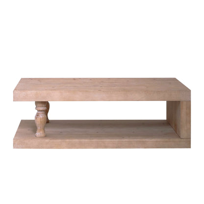 Rustic Coffee Table, Wood Coffee Table, Farmhouse Coffee Table, Modern Rustic Furniture, Coffee Table With Shelf, Wooden Living Room Table