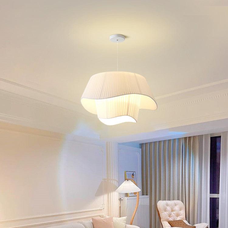 Scandinavian Retro Cream Style Small Living Room Chandelier