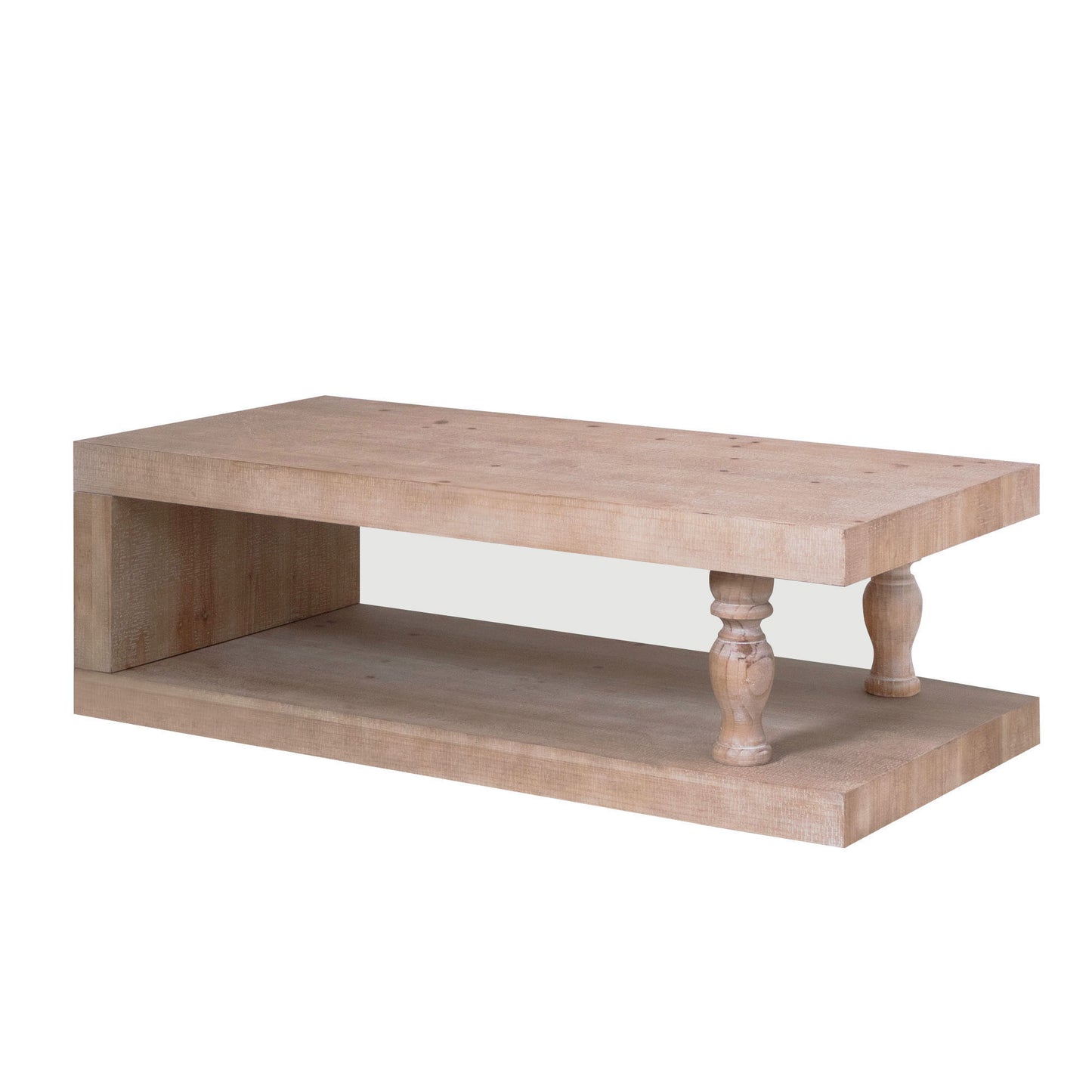 Rustic Coffee Table, Wood Coffee Table, Farmhouse Coffee Table, Modern Rustic Furniture, Coffee Table With Shelf, Wooden Living Room Table