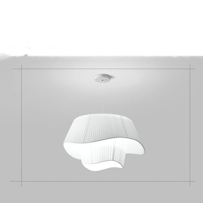 Scandinavian Retro Cream Style Small Living Room Chandelier