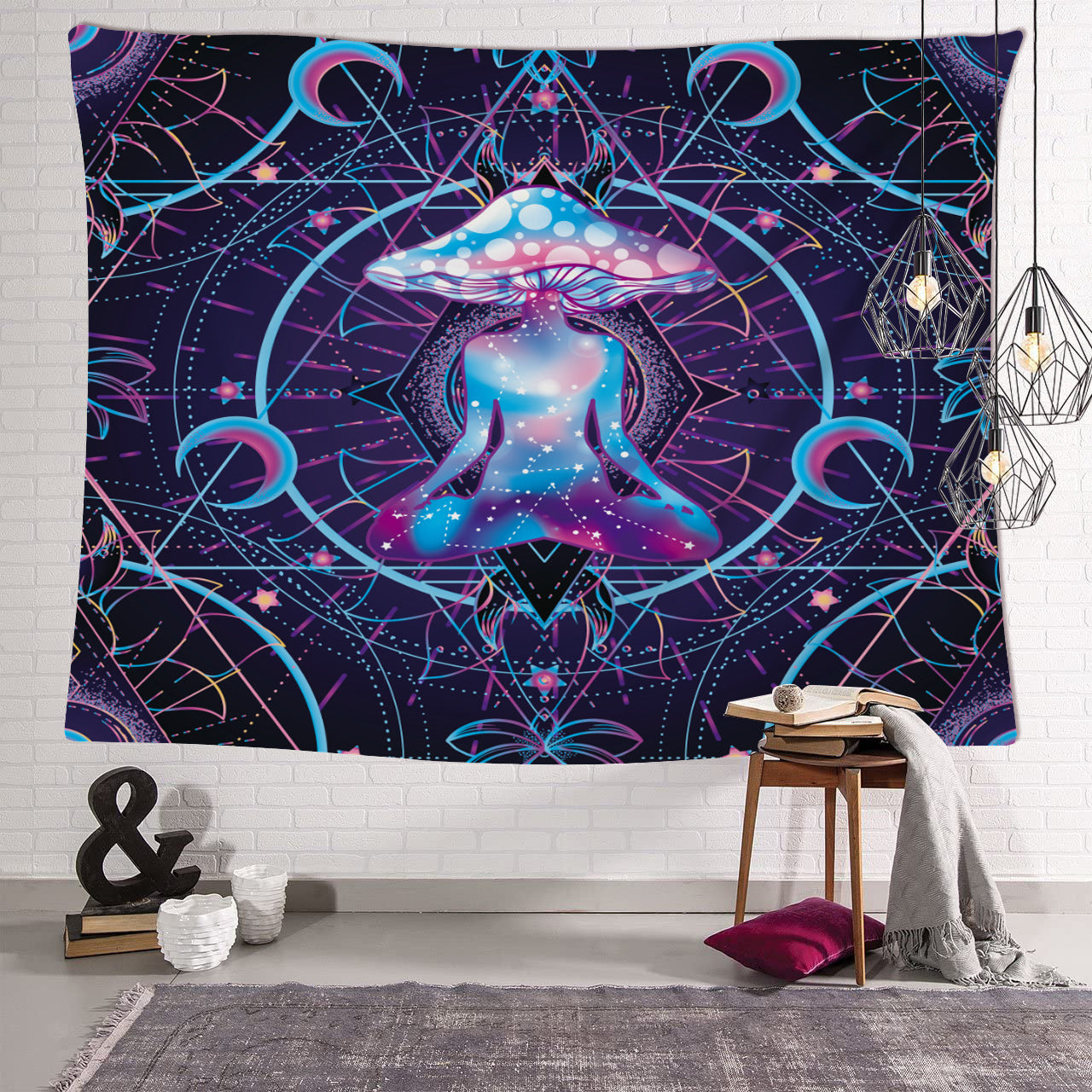 Polyester Hanging Cloth For Boho Background