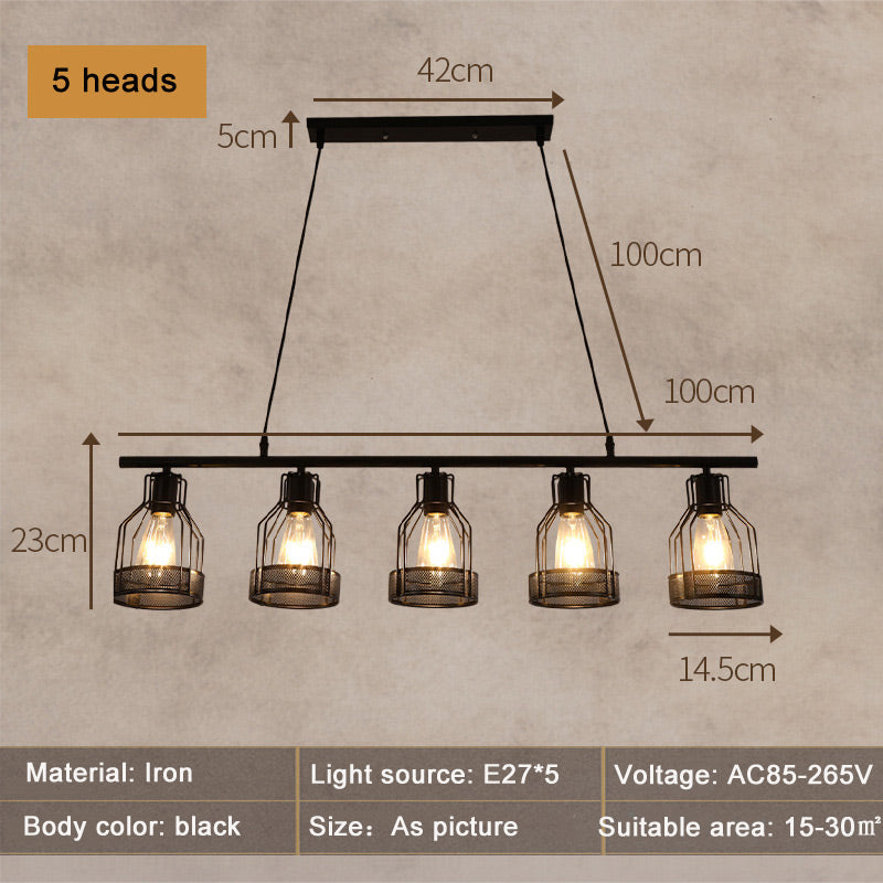Vintage Industrial Style Creative Chandelier