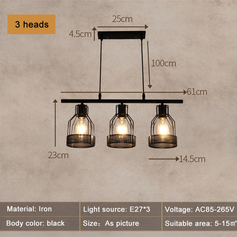 Vintage Industrial Style Creative Chandelier