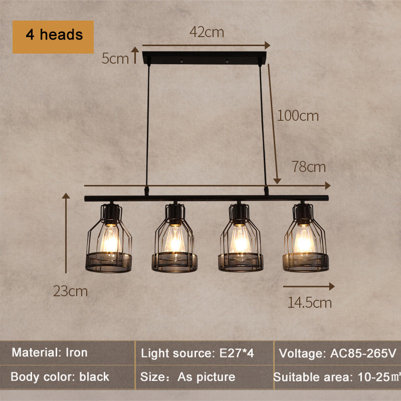 Vintage Industrial Style Creative Chandelier